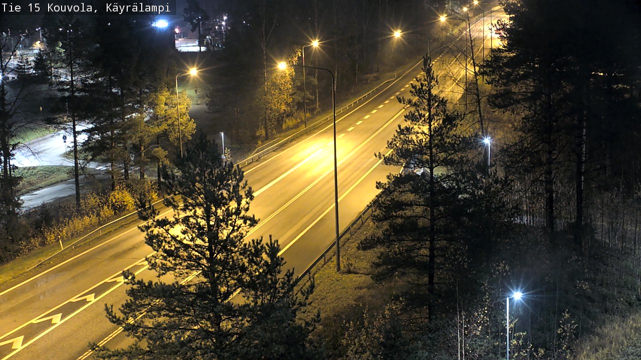 Kelikamerat Kuva Tie 15 Kouvola, Käyrälampi, Kouvola, Kymenlaakso