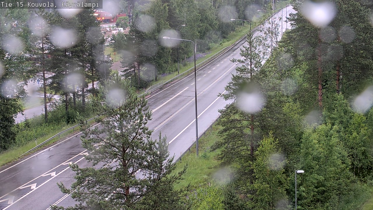 Kelikamerat Kuva Tie 15 Kouvola, Käyrälampi, Kouvola, Kymenlaakso