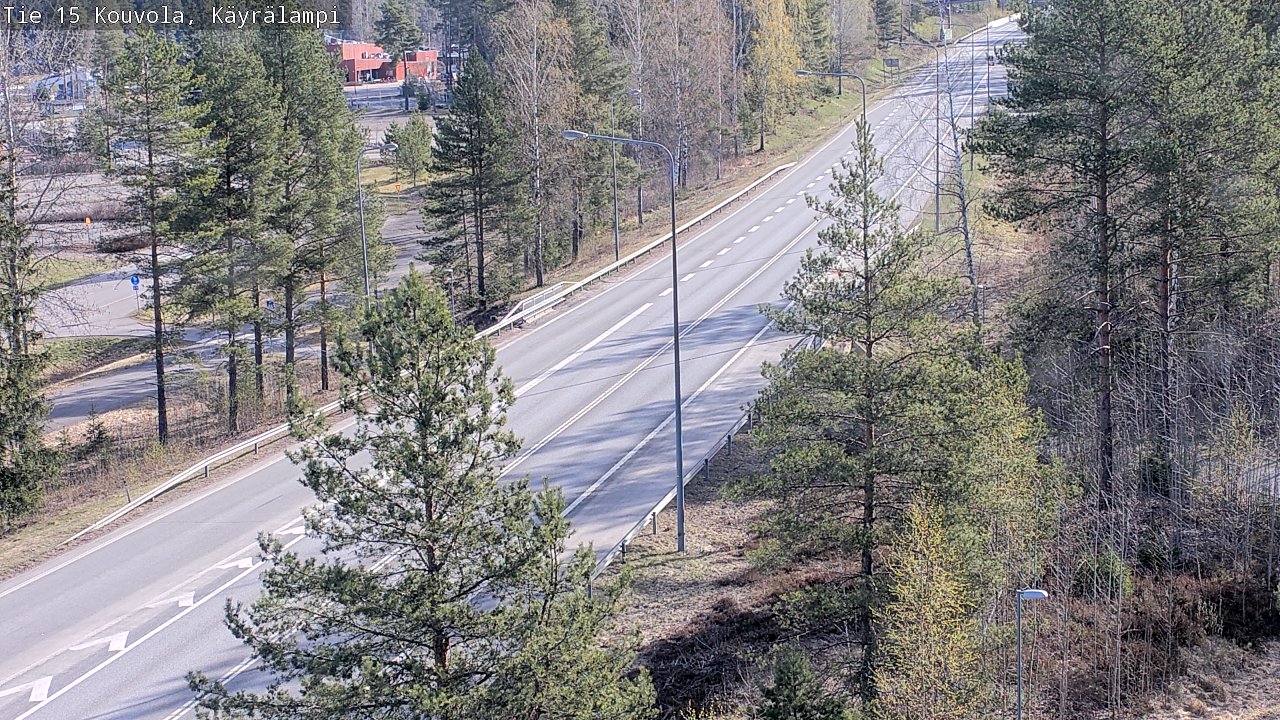 Kelikamerat Kuva Tie 15 Kouvola, Käyrälampi, Kouvola, Kymenlaakso