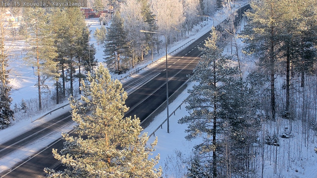 Kelikamerat Kuva Tie 15 Kouvola, Käyrälampi, Kouvola, Kymenlaakso