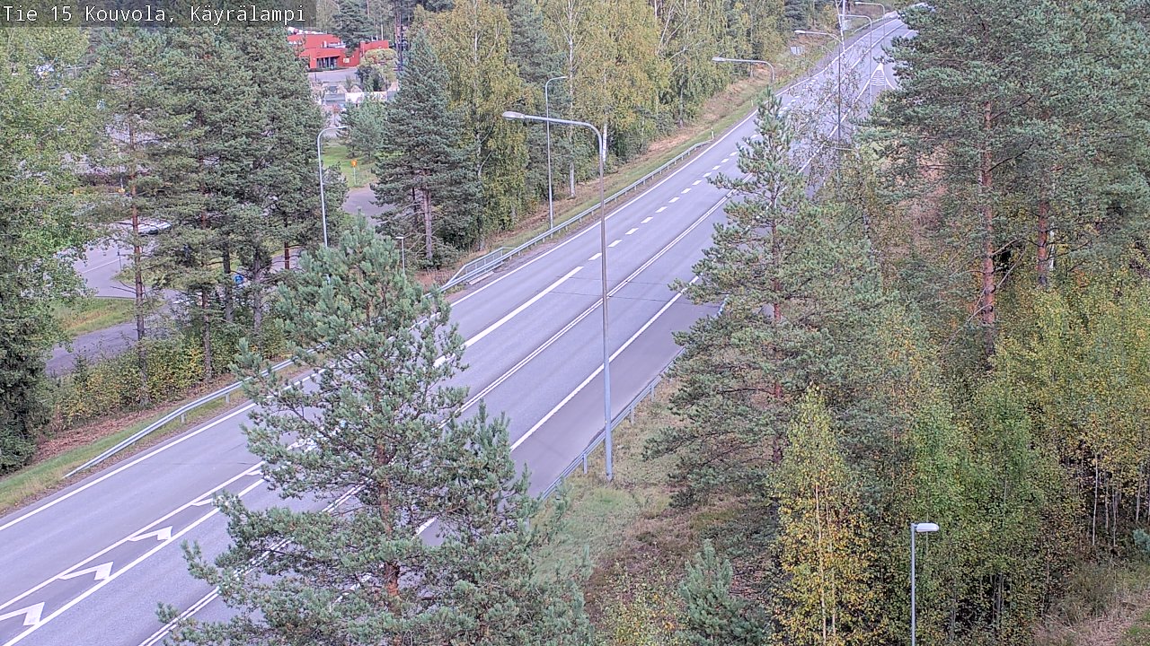 Kelikamerat Kuva Tie 15 Kouvola, Käyrälampi, Kouvola, Kymenlaakso