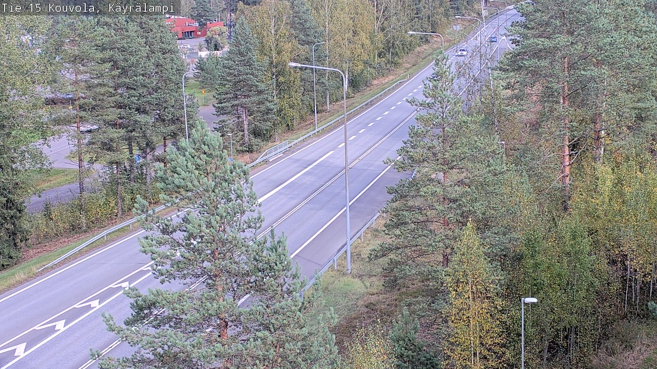 Kelikamerat Kuva Tie 15 Kouvola, Käyrälampi, Kouvola, Kymenlaakso