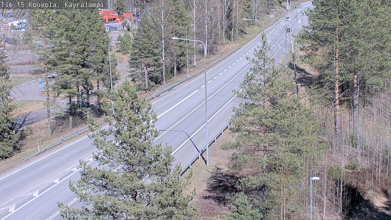 Kelikamerat Kuva Tie 15 Kouvola, Käyrälampi, Kouvola, Kymenlaakso
