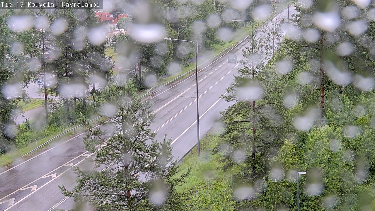 Kelikamerat Kuva Tie 15 Kouvola, Käyrälampi, Kouvola, Kymenlaakso