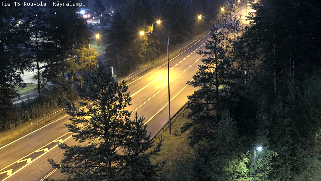 Kelikamerat Kuva Tie 15 Kouvola, Käyrälampi, Kouvola, Kymenlaakso