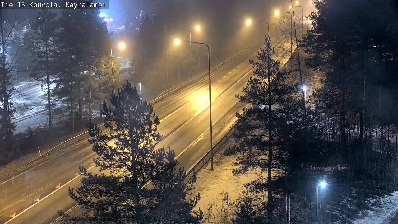 Kelikamerat Kuva Tie 15 Kouvola, Käyrälampi, Kouvola, Kymenlaakso