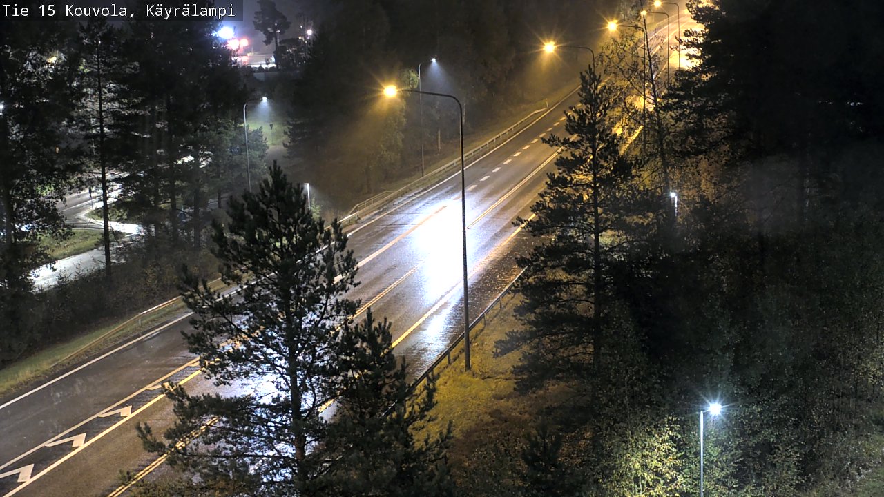 Kelikamerat Kuva Tie 15 Kouvola, Käyrälampi, Kouvola, Kymenlaakso