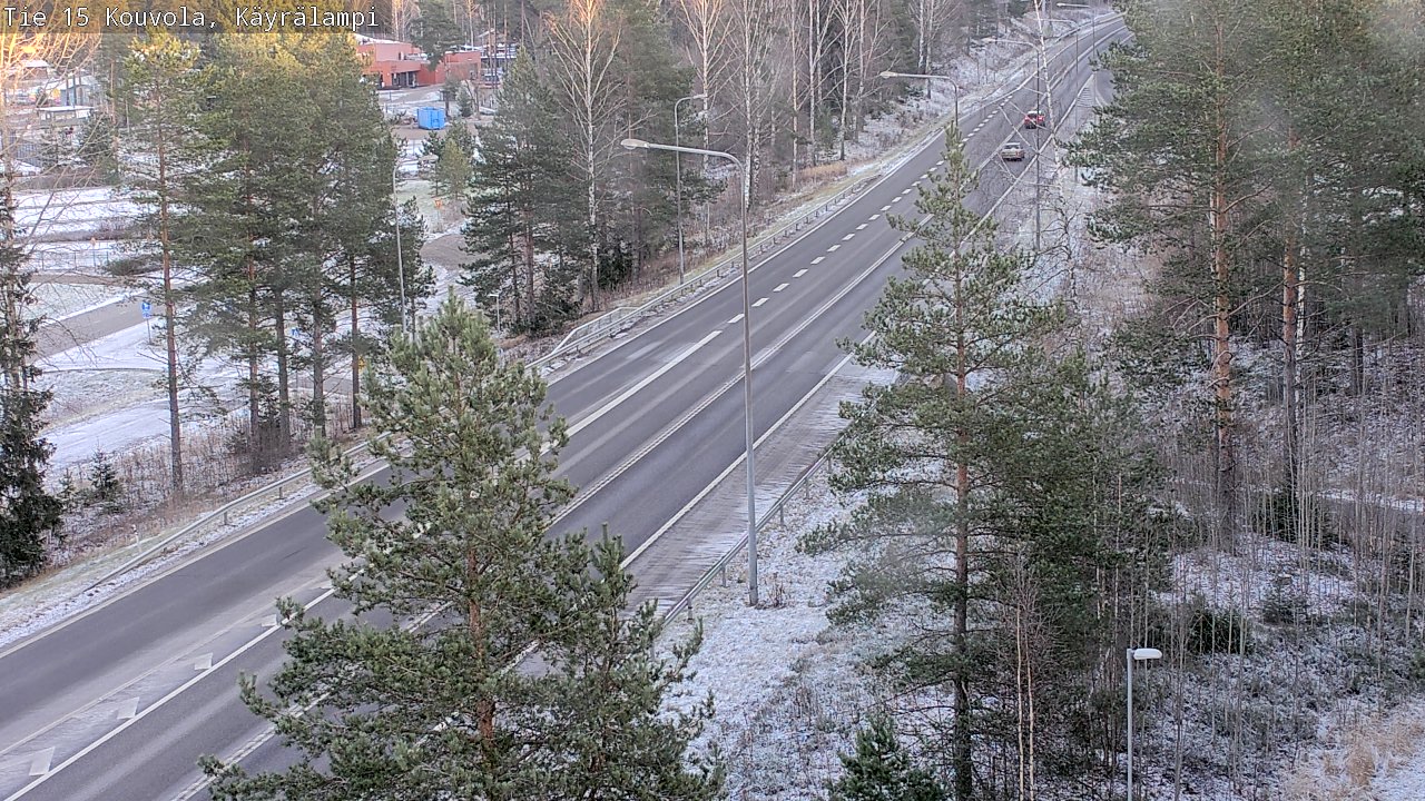 Kelikamerat Kuva Tie 15 Kouvola, Käyrälampi, Kouvola, Kymenlaakso