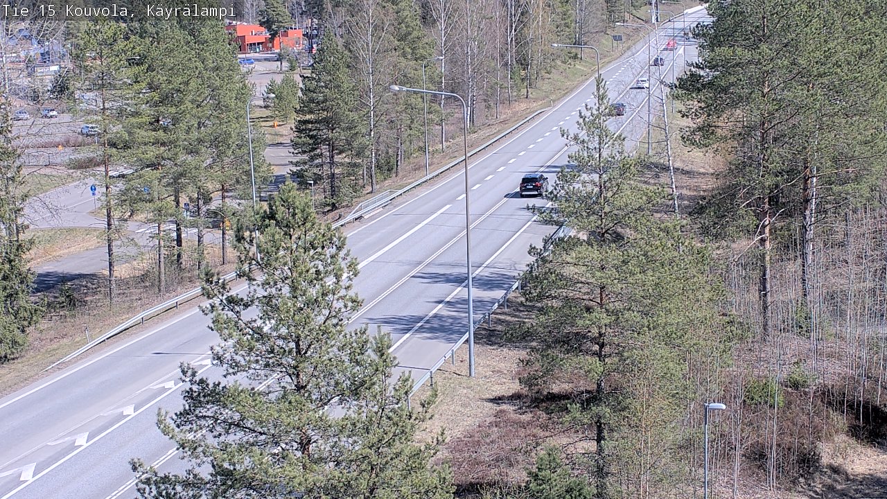 Kelikamerat Kuva Tie 15 Kouvola, Käyrälampi, Kouvola, Kymenlaakso