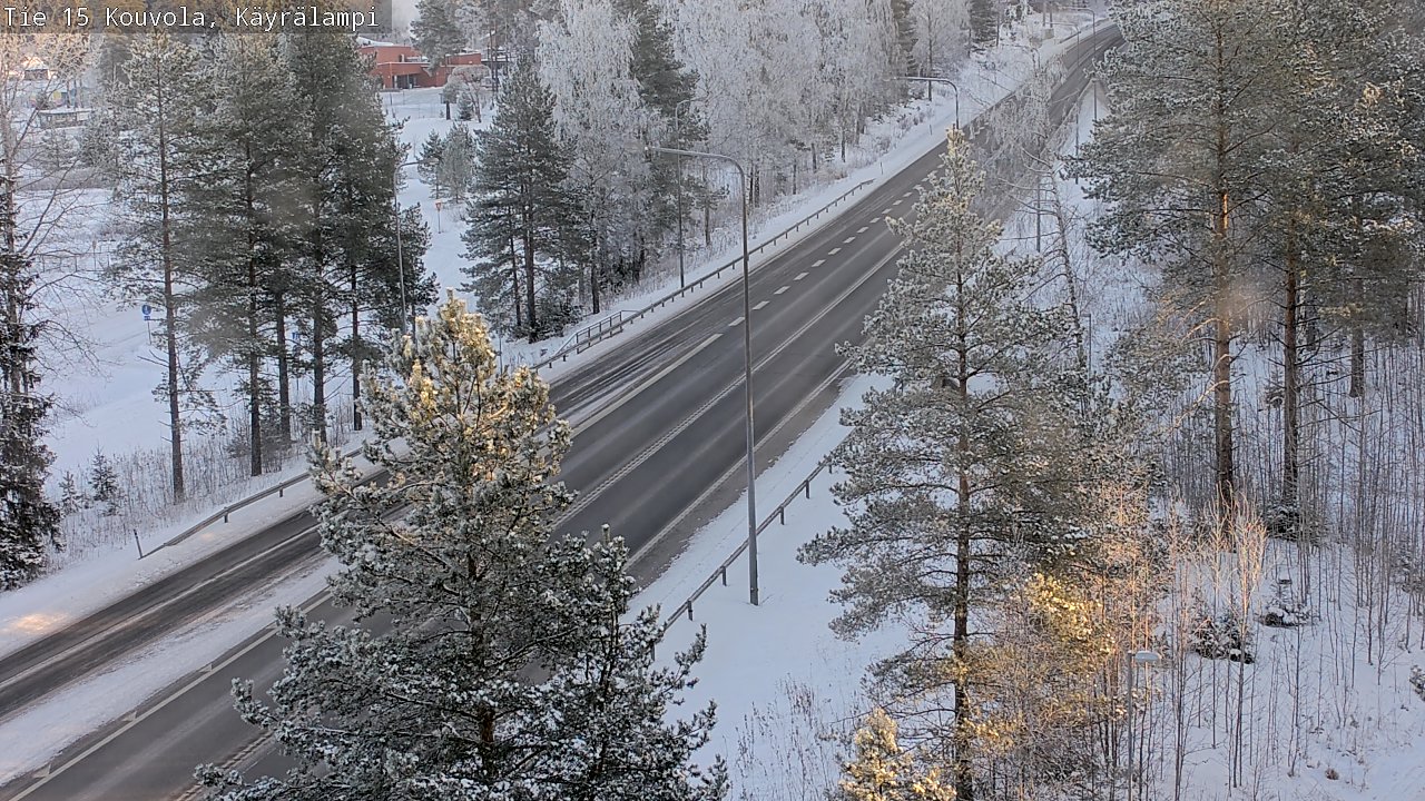 Kelikamerat Kuva Tie 15 Kouvola, Käyrälampi, Kouvola, Kymenlaakso