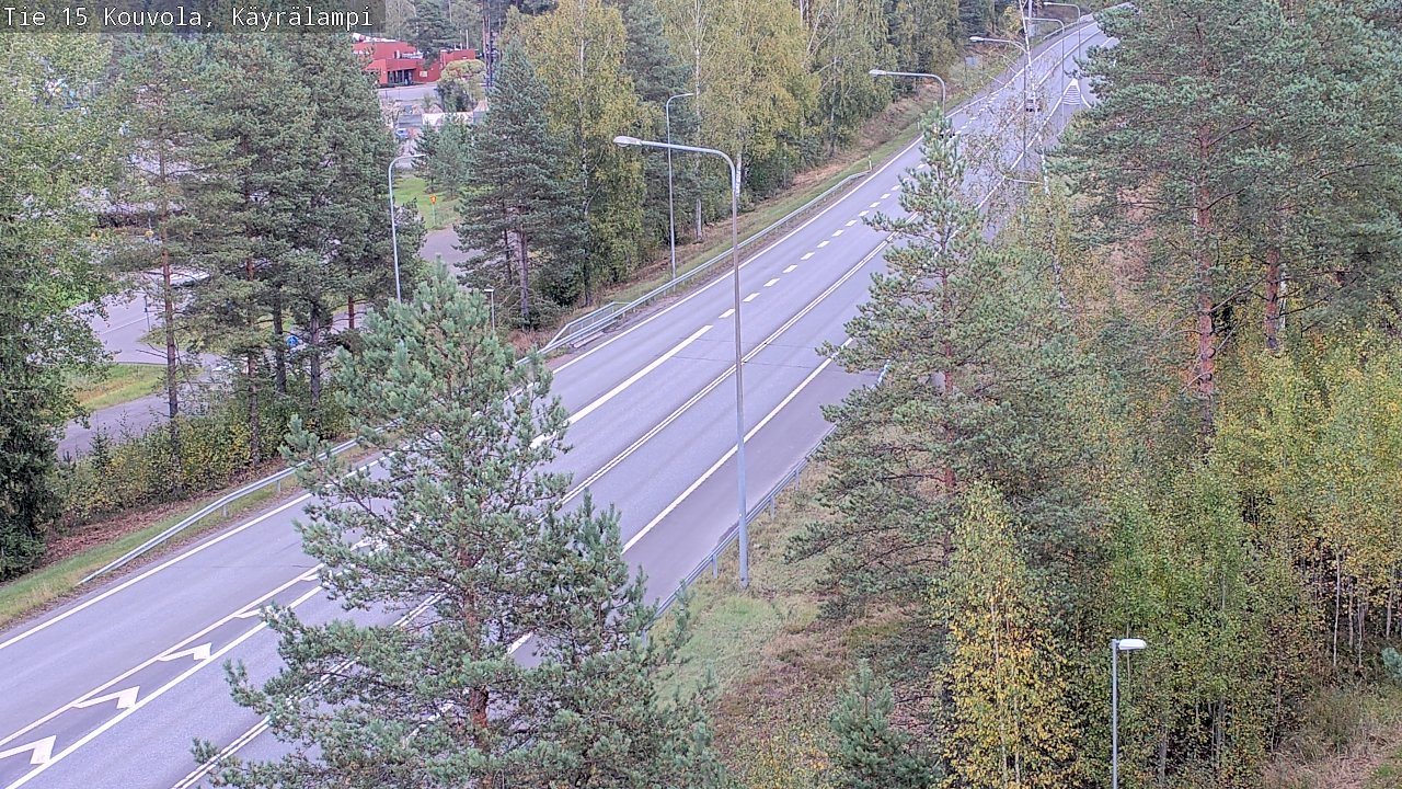 Kelikamerat Kuva Tie 15 Kouvola, Käyrälampi, Kouvola, Kymenlaakso