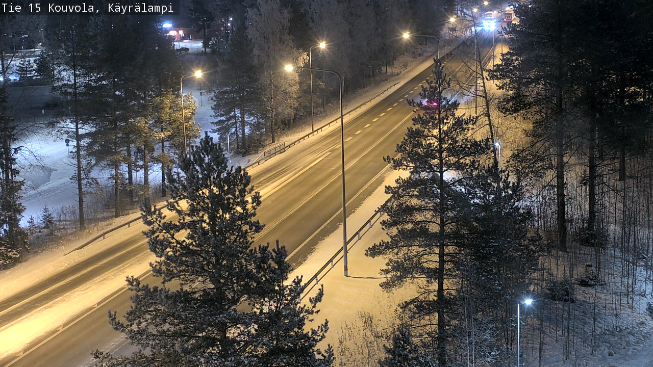 Kelikamerat Kuva Tie 15 Kouvola, Käyrälampi, Kouvola, Kymenlaakso