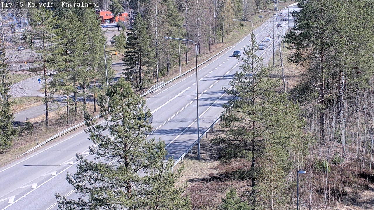 Kelikamerat Kuva Tie 15 Kouvola, Käyrälampi, Kouvola, Kymenlaakso