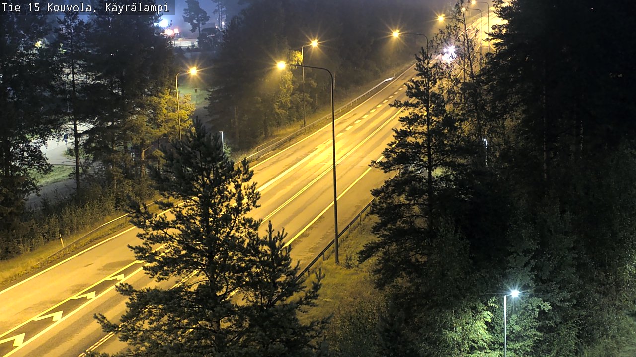 Kelikamerat Kuva Tie 15 Kouvola, Käyrälampi, Kouvola, Kymenlaakso