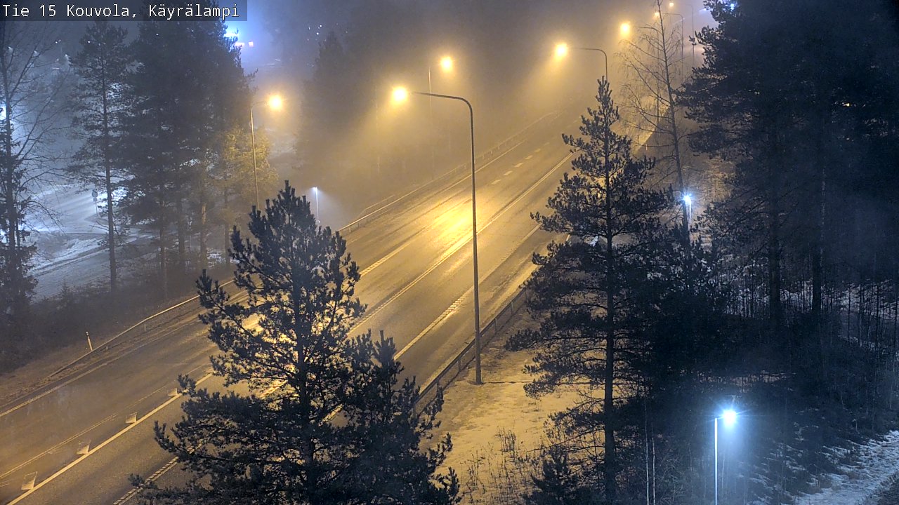 Kelikamerat Kuva Tie 15 Kouvola, Käyrälampi, Kouvola, Kymenlaakso