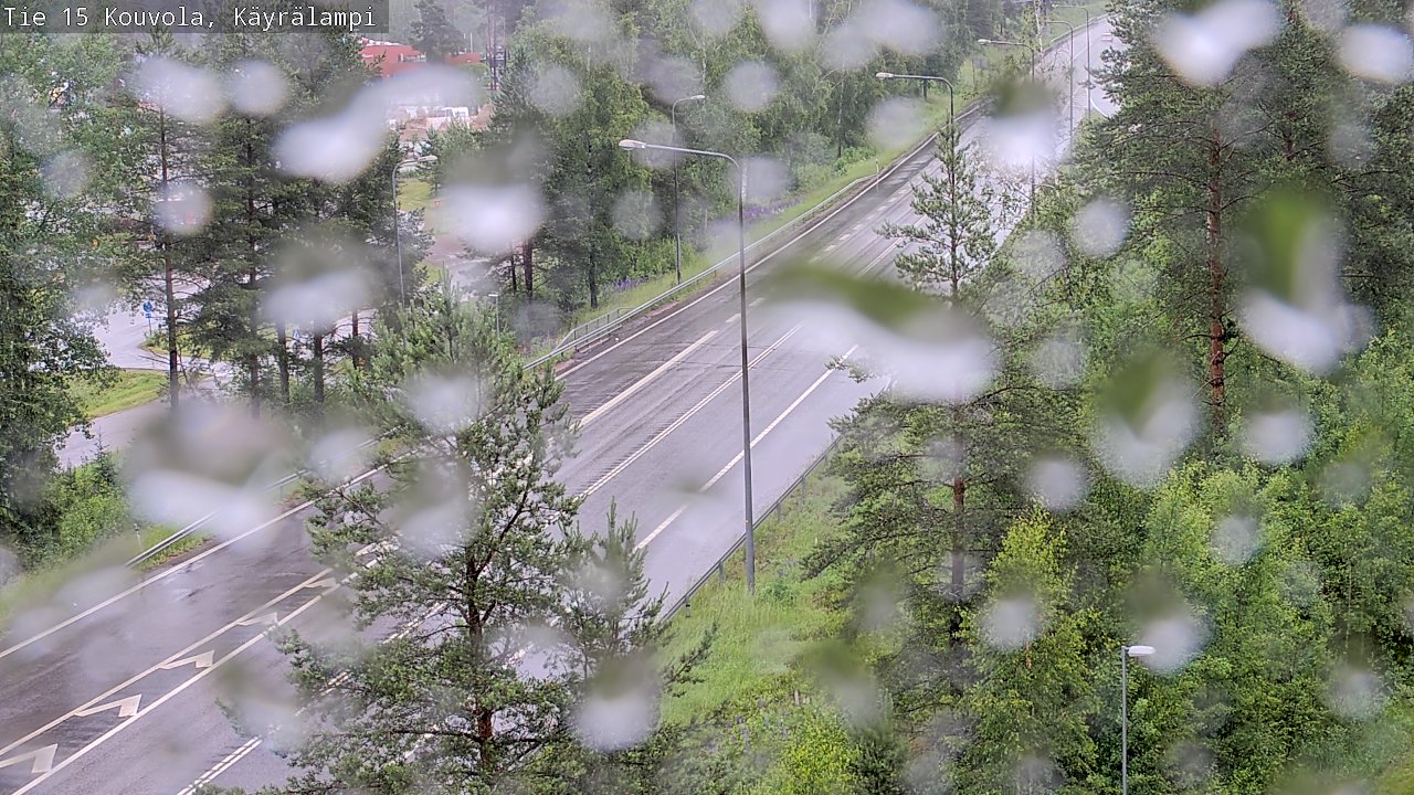 Kelikamerat Kuva Tie 15 Kouvola, Käyrälampi, Kouvola, Kymenlaakso
