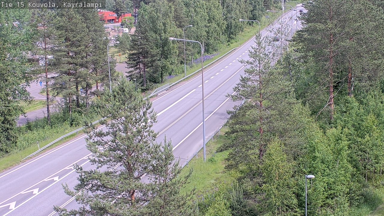 Kelikamerat Kuva Tie 15 Kouvola, Käyrälampi, Kouvola, Kymenlaakso