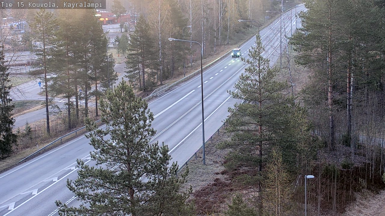Kelikamerat Kuva Tie 15 Kouvola, Käyrälampi, Kouvola, Kymenlaakso
