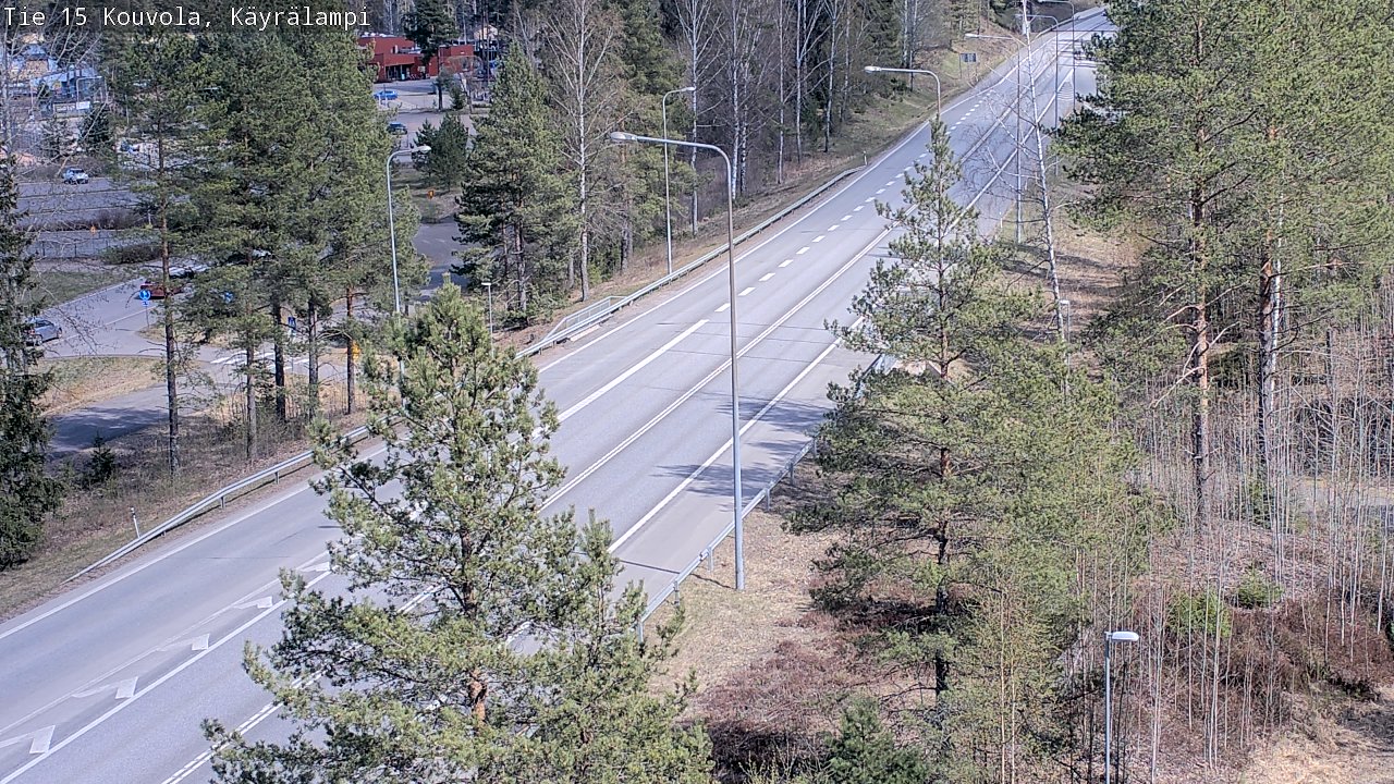Kelikamerat Kuva Tie 15 Kouvola, Käyrälampi, Kouvola, Kymenlaakso