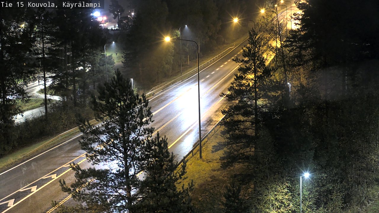 Kelikamerat Kuva Tie 15 Kouvola, Käyrälampi, Kouvola, Kymenlaakso