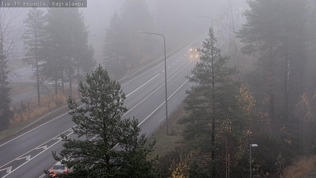 Kelikamerat Kuva Tie 15 Kouvola, Käyrälampi, Kouvola, Kymenlaakso