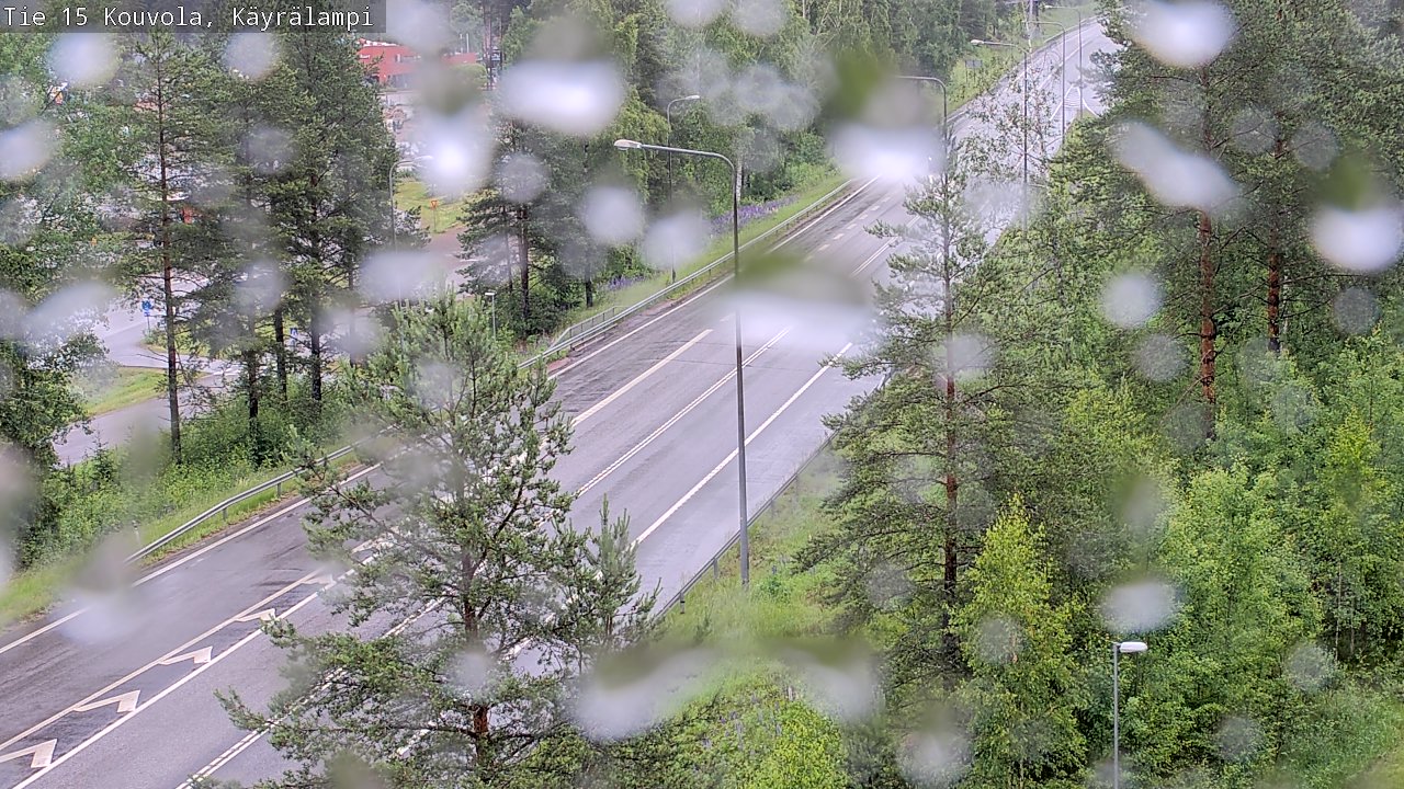 Kelikamerat Kuva Tie 15 Kouvola, Käyrälampi, Kouvola, Kymenlaakso