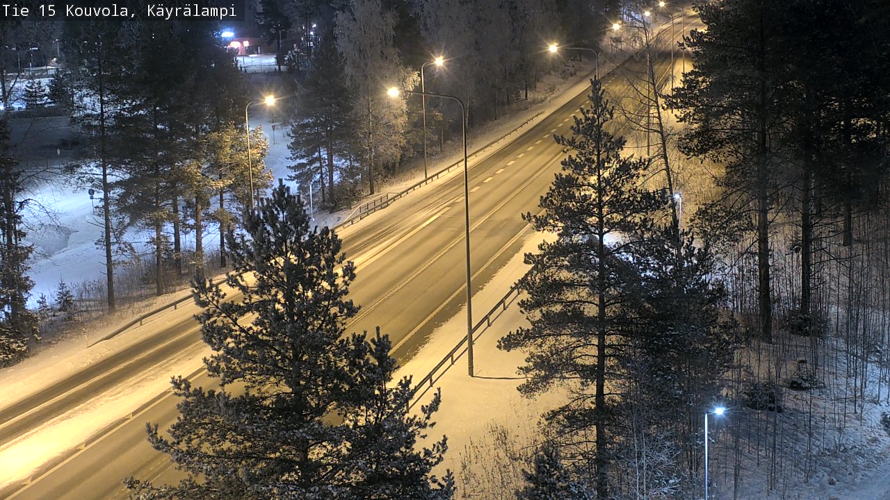 Kelikamerat Kuva Tie 15 Kouvola, Käyrälampi, Kouvola, Kymenlaakso