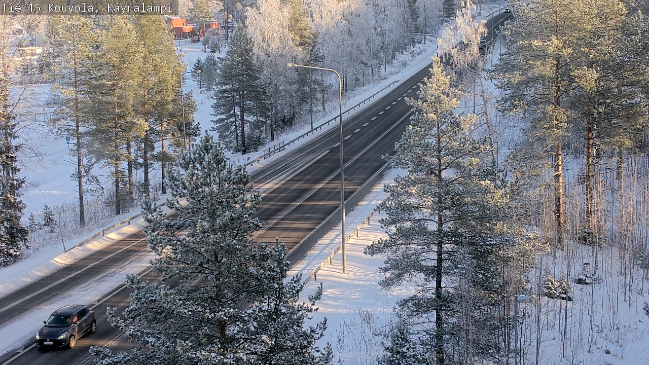 Kelikamerat Kuva Tie 15 Kouvola, Käyrälampi, Kouvola, Kymenlaakso