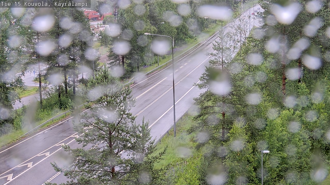 Kelikamerat Kuva Tie 15 Kouvola, Käyrälampi, Kouvola, Kymenlaakso
