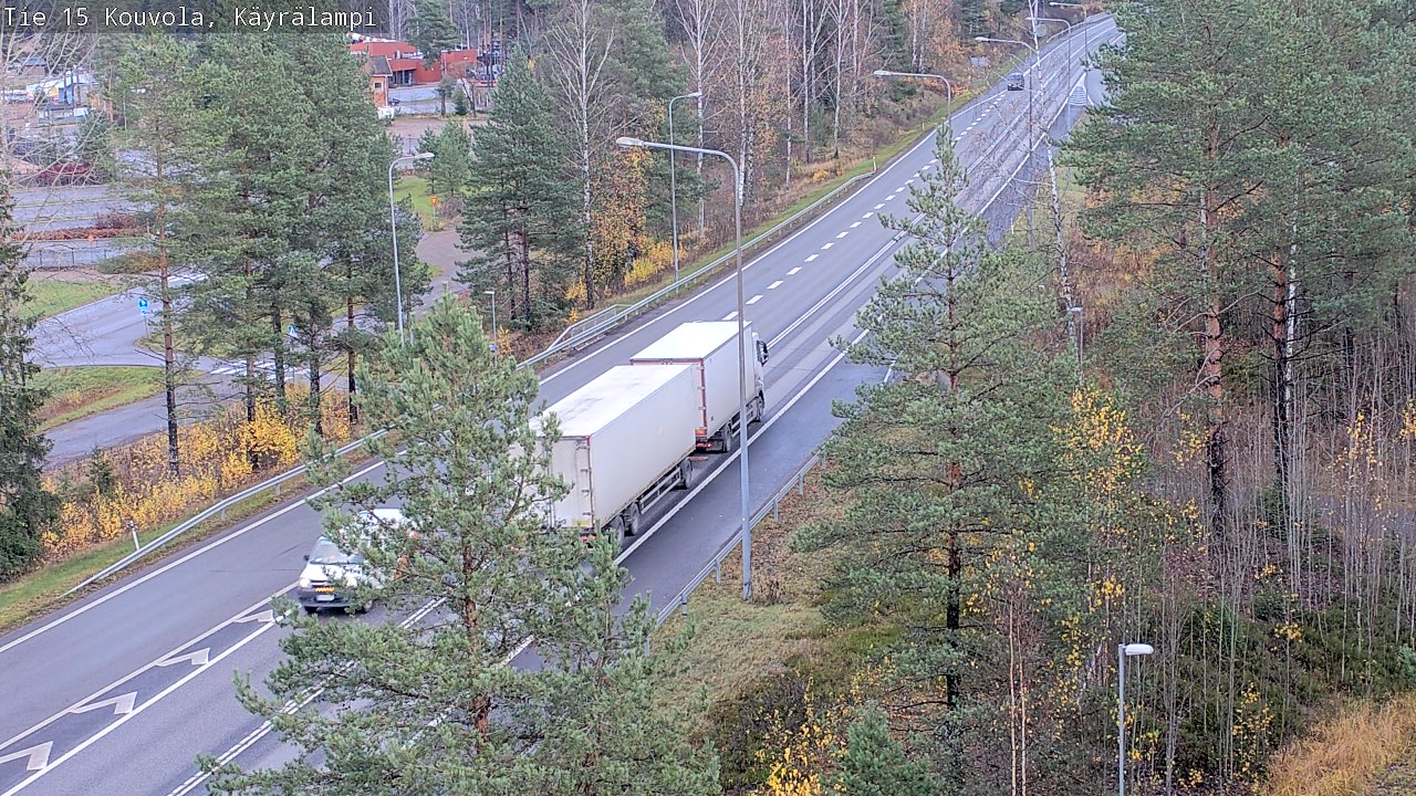 Kelikamerat Kuva Tie 15 Kouvola, Käyrälampi, Kouvola, Kymenlaakso