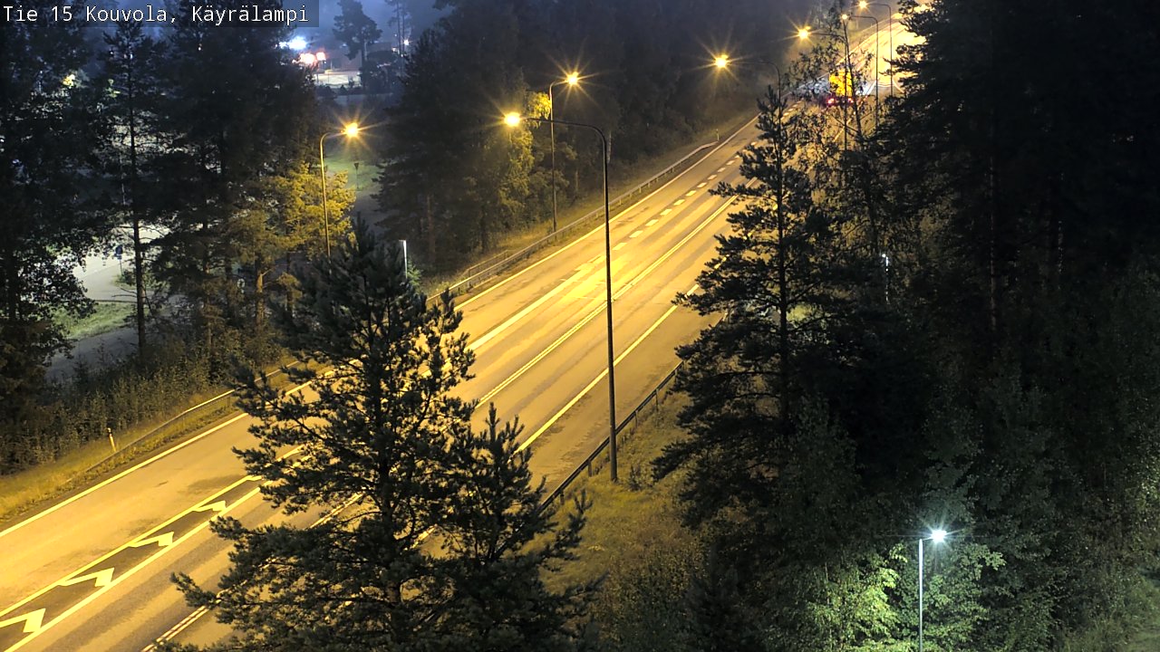 Kelikamerat Kuva Tie 15 Kouvola, Käyrälampi, Kouvola, Kymenlaakso
