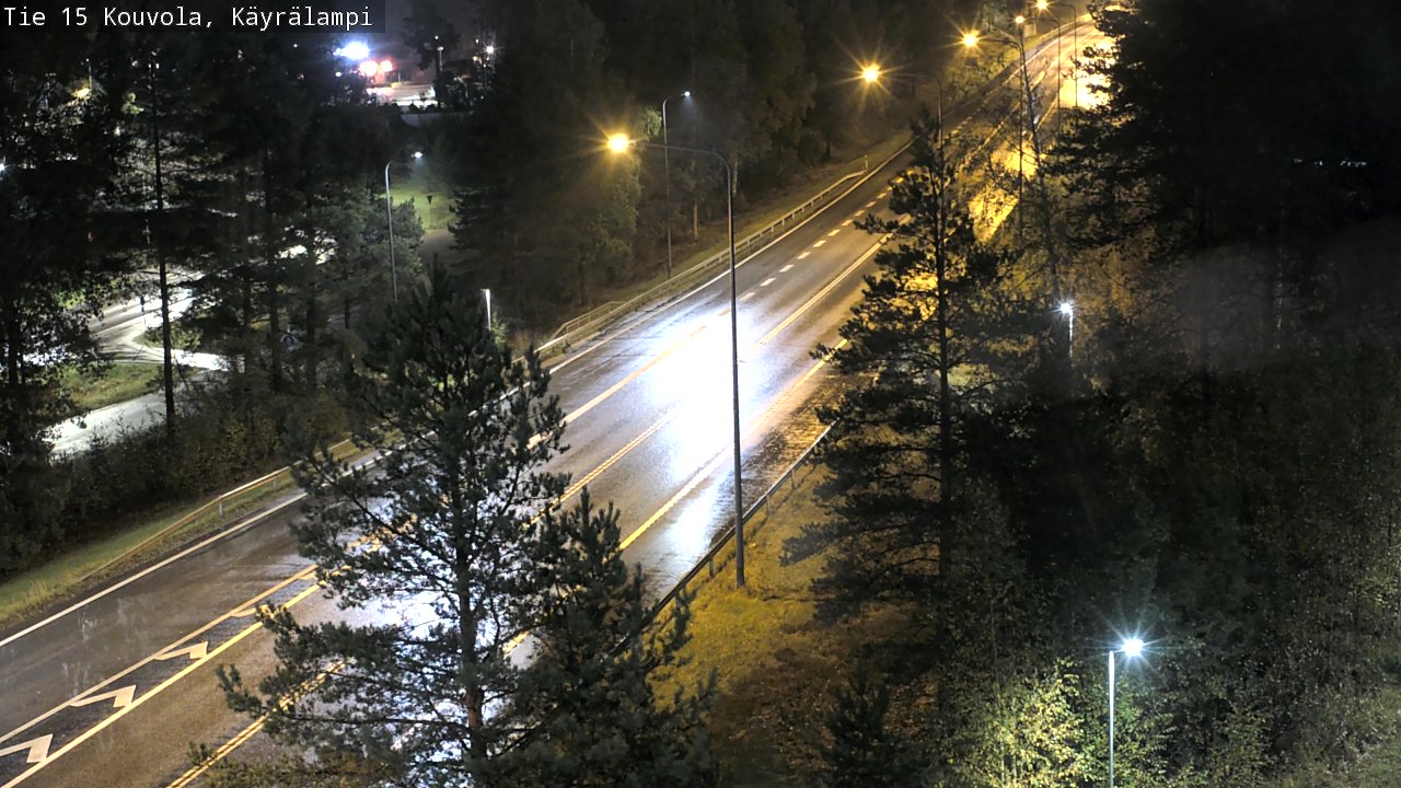 Kelikamerat Kuva Tie 15 Kouvola, Käyrälampi, Kouvola, Kymenlaakso