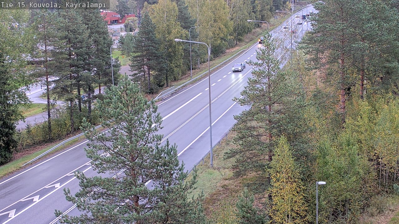 Kelikamerat Kuva Tie 15 Kouvola, Käyrälampi, Kouvola, Kymenlaakso