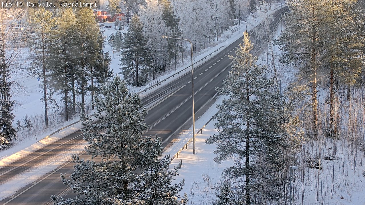 Kelikamerat Kuva Tie 15 Kouvola, Käyrälampi, Kouvola, Kymenlaakso