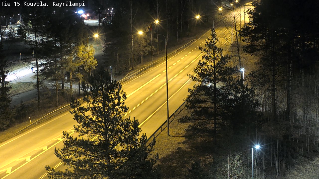 Kelikamerat Kuva Tie 15 Kouvola, Käyrälampi, Kouvola, Kymenlaakso