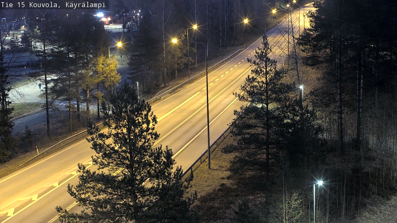 Kelikamerat Kuva Tie 15 Kouvola, Käyrälampi, Kouvola, Kymenlaakso