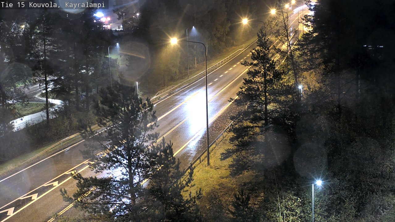 Kelikamerat Kuva Tie 15 Kouvola, Käyrälampi, Kouvola, Kymenlaakso