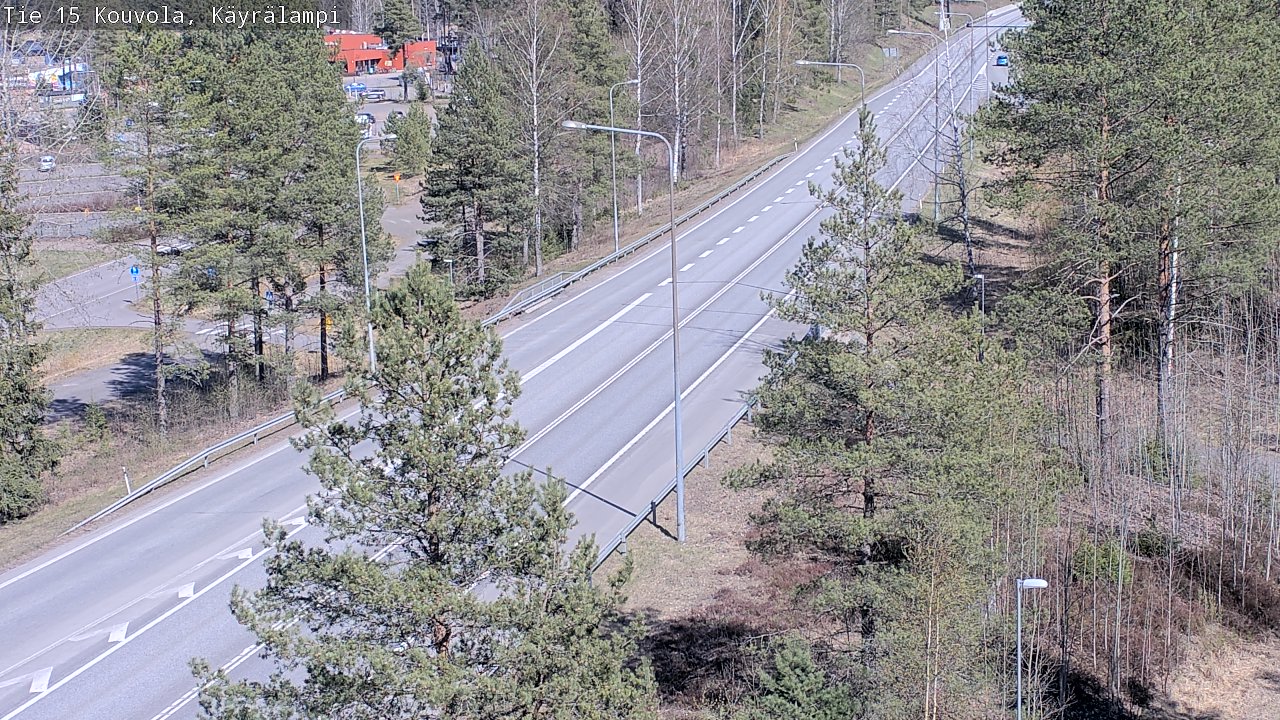 Kelikamerat Kuva Tie 15 Kouvola, Käyrälampi, Kouvola, Kymenlaakso