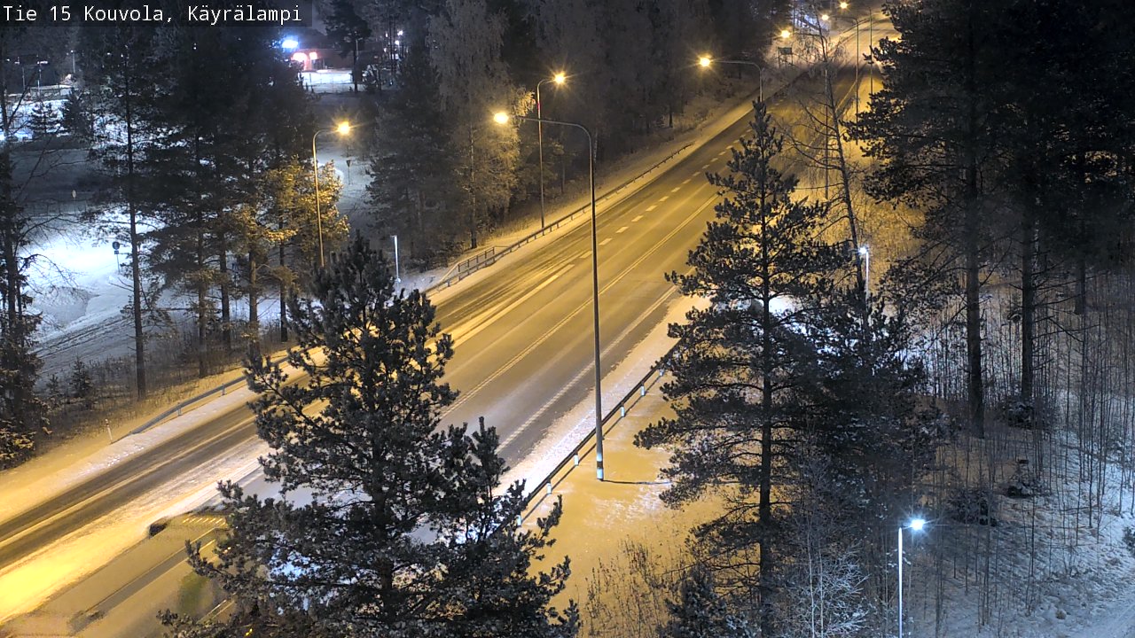 Kelikamerat Kuva Tie 15 Kouvola, Käyrälampi, Kouvola, Kymenlaakso