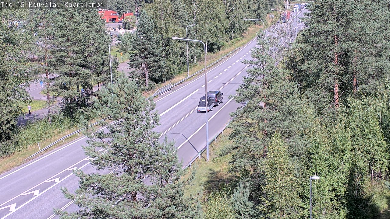 Kelikamerat Kuva Tie 15 Kouvola, Käyrälampi, Kouvola, Kymenlaakso