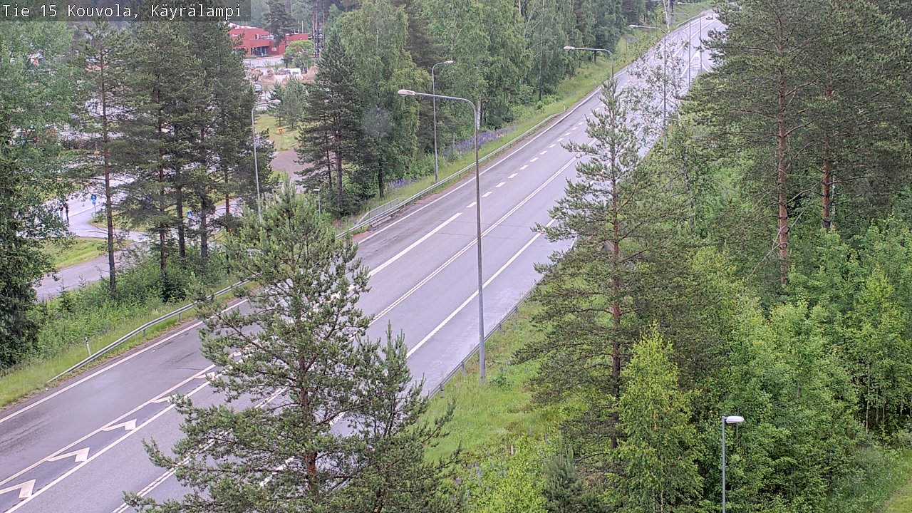 Kelikamerat Kuva Tie 15 Kouvola, Käyrälampi, Kouvola, Kymenlaakso