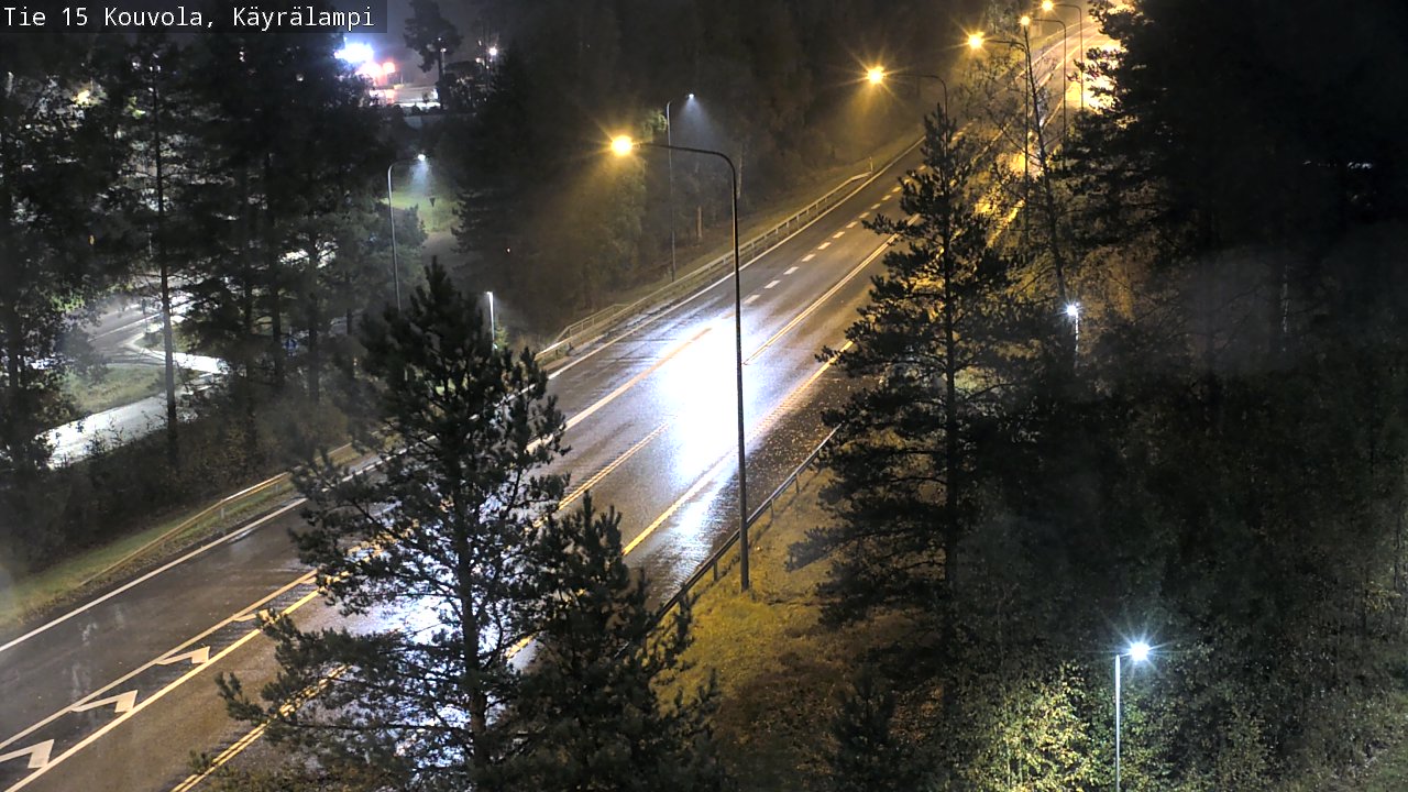 Kelikamerat Kuva Tie 15 Kouvola, Käyrälampi, Kouvola, Kymenlaakso