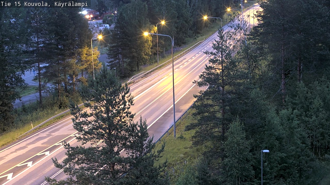 Kelikamerat Kuva Tie 15 Kouvola, Käyrälampi, Kouvola, Kymenlaakso