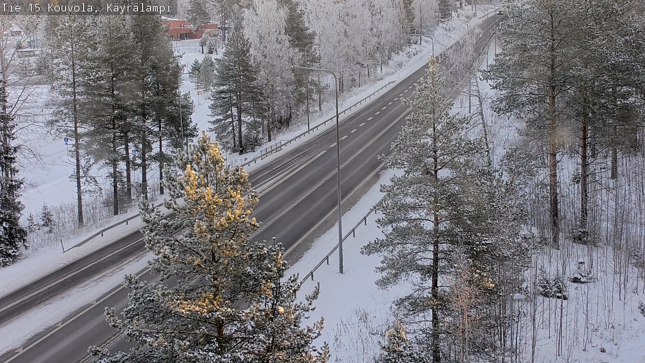 Kelikamerat Kuva Tie 15 Kouvola, Käyrälampi, Kouvola, Kymenlaakso