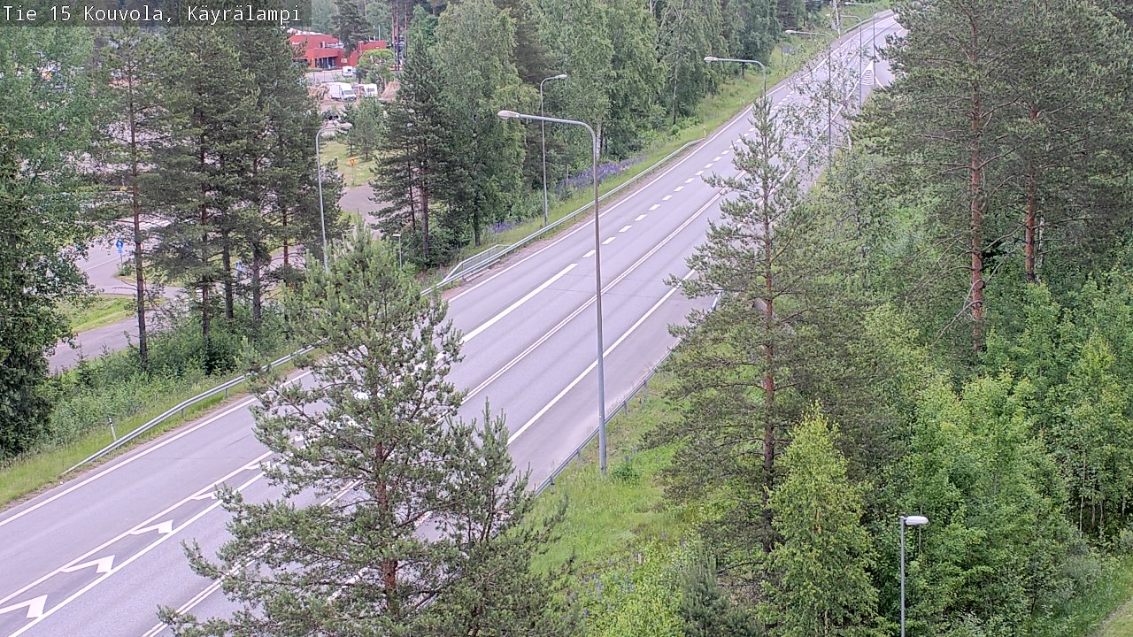 Kelikamerat Kuva Tie 15 Kouvola, Käyrälampi, Kouvola, Kymenlaakso