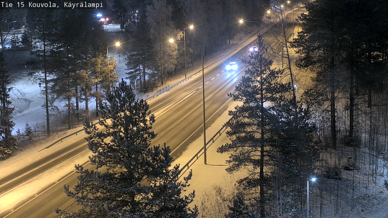 Kelikamerat Kuva Tie 15 Kouvola, Käyrälampi, Kouvola, Kymenlaakso