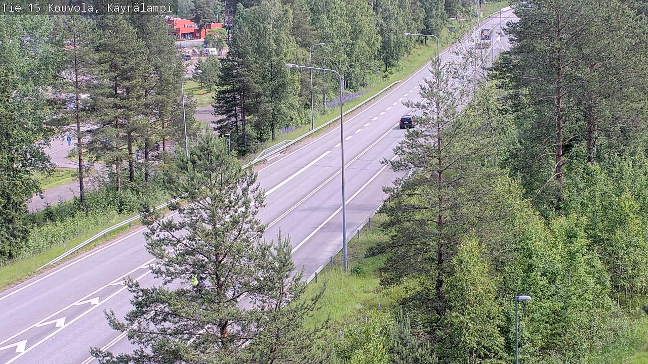 Kelikamerat Kuva Tie 15 Kouvola, Käyrälampi, Kouvola, Kymenlaakso