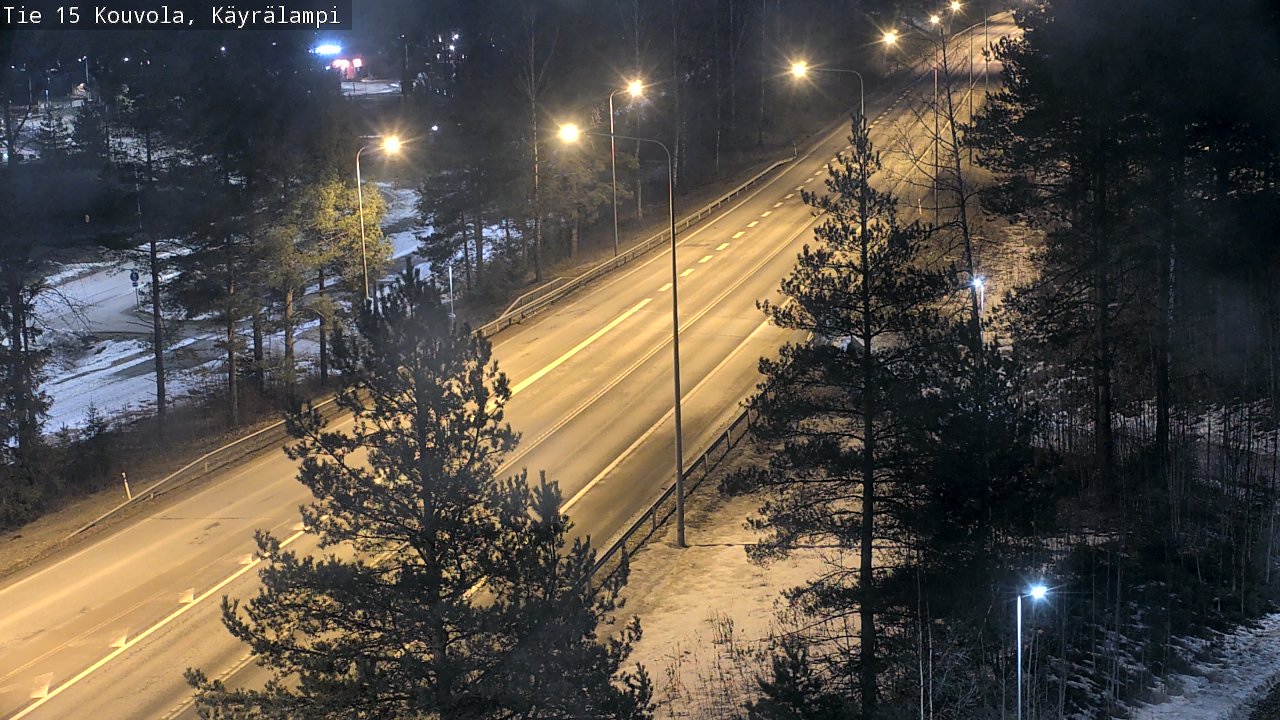 Kelikamerat Kuva Tie 15 Kouvola, Käyrälampi, Kouvola, Kymenlaakso