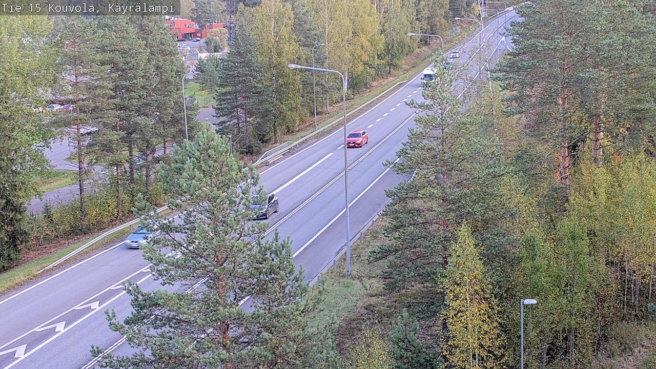 Kelikamerat Kuva Tie 15 Kouvola, Käyrälampi, Kouvola, Kymenlaakso