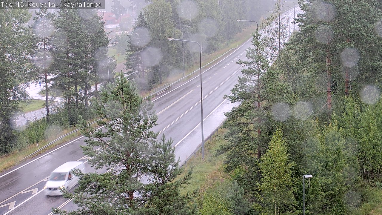 Kelikamerat Kuva Tie 15 Kouvola, Käyrälampi, Kouvola, Kymenlaakso